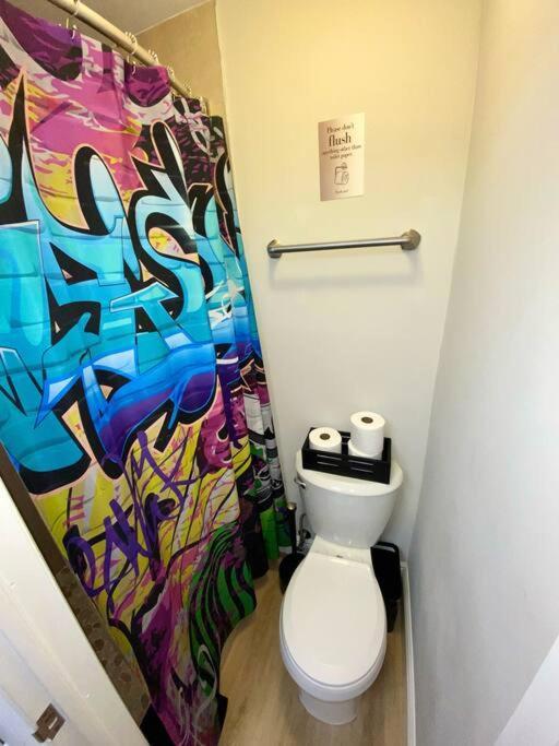Cozy & Colorful Miami Art Canvas W/Hottub & Murals Eksteriør billede